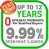 Zero Interest for qualified buyers